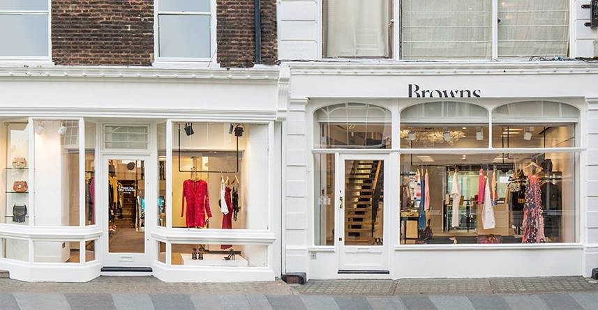 Browns fashion storefront